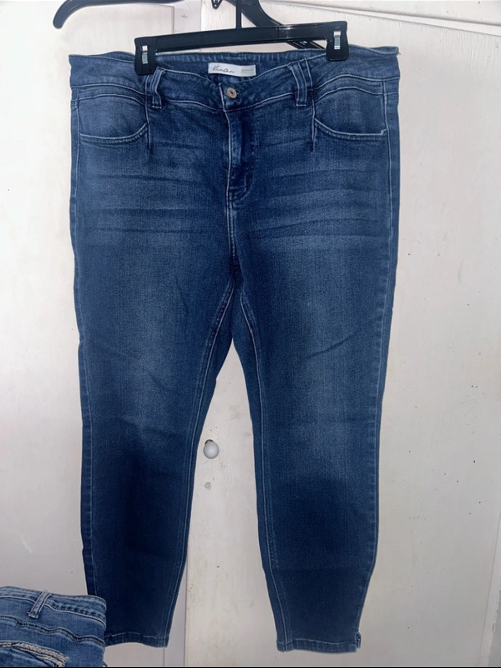 Kancan Women's Dark Blue Skinny Jeans